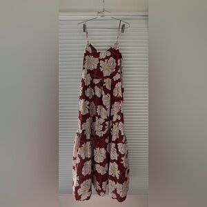 NWT. GAP sun dress. maxi dress size 10. 100% cotton